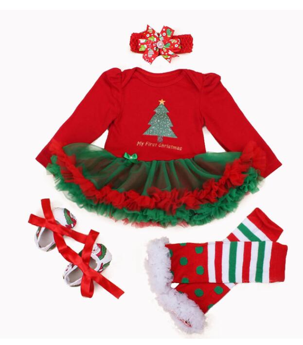 

Newborn Baby Clothes Rompers Girl 4Pcs Set Clothing Clothes Toddler Outfit, #2