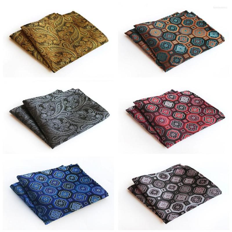 

Bow Ties Unique Design Men's Formal Wear Retro Handkerchief Pocket Towel Explosion Models Polyester Material Fashion Suit