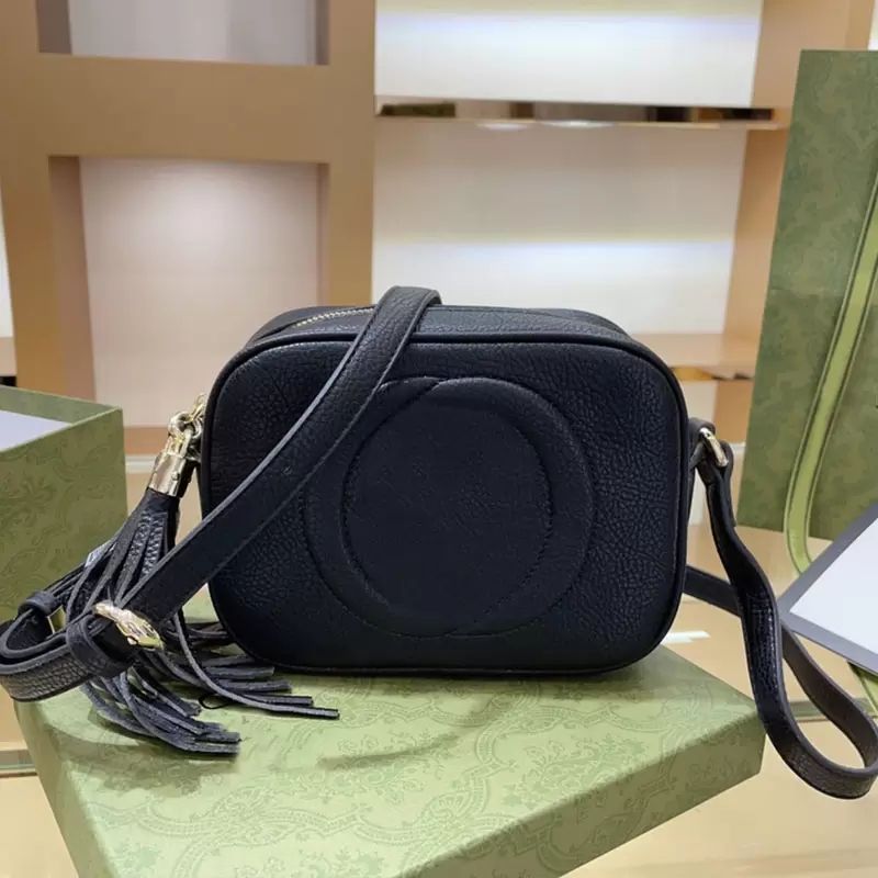 

Luxury Designer bags Women Handbags Leather Crossbody Soho Disco Shoulder Bag Fringed Messenger Bags Purse Wallet 308364 22cm, 。