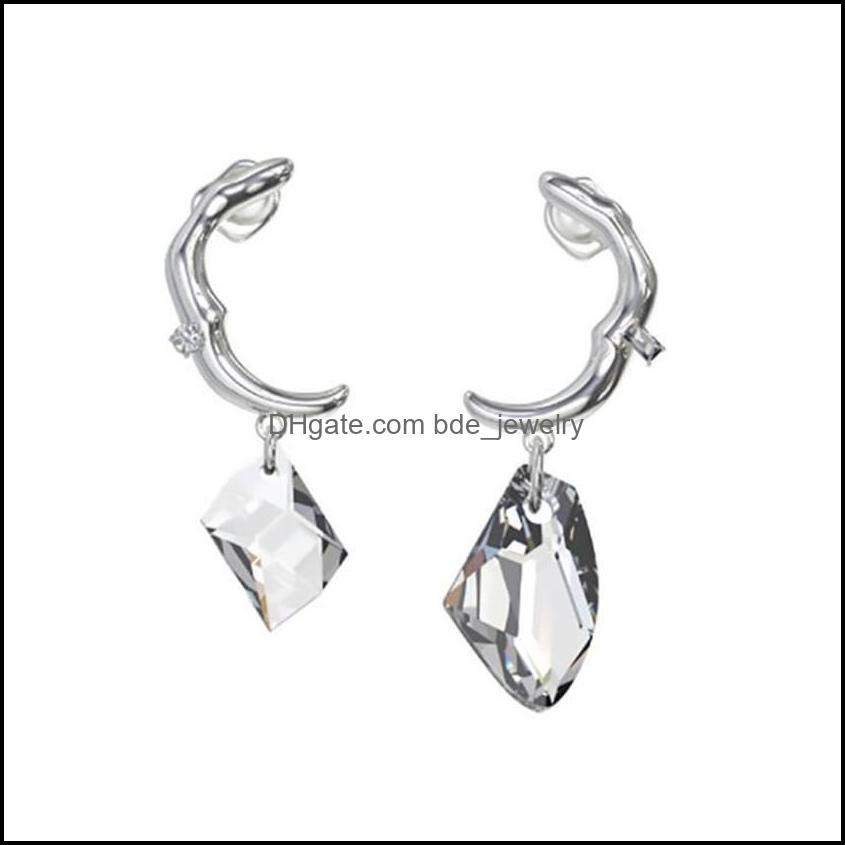 

Dangle Chandelier Hoop Niche Design Kvk Earrings Irregar Crystal Pendant Dangle Earring308G Drop Delivery Jewelry Dhnrs