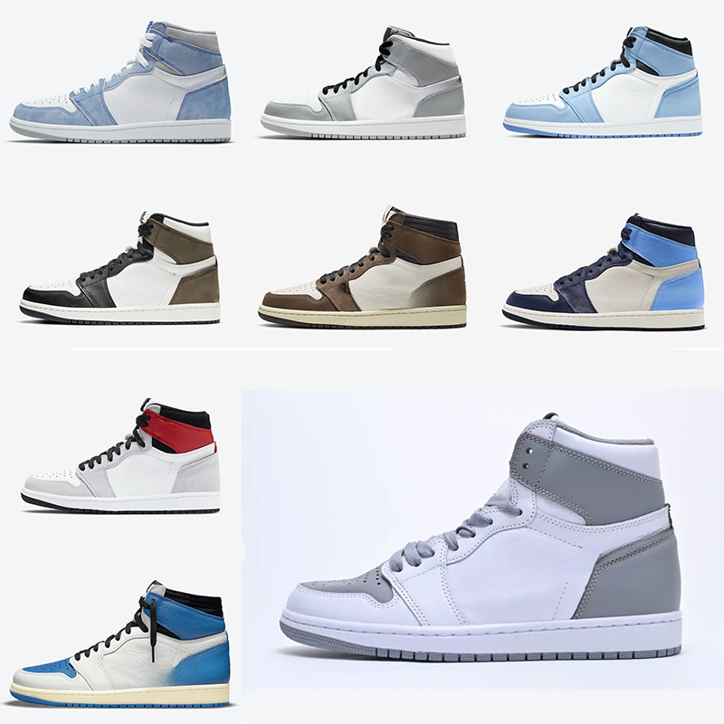 

Jumpman 1 4 Basketball Shoes Mens Womens White Fire Red Sail 5 6 University Blue Volt Low Designer Platform Sneakers Sports Trainers Size 36-47 0904, Men us9.5=eur43