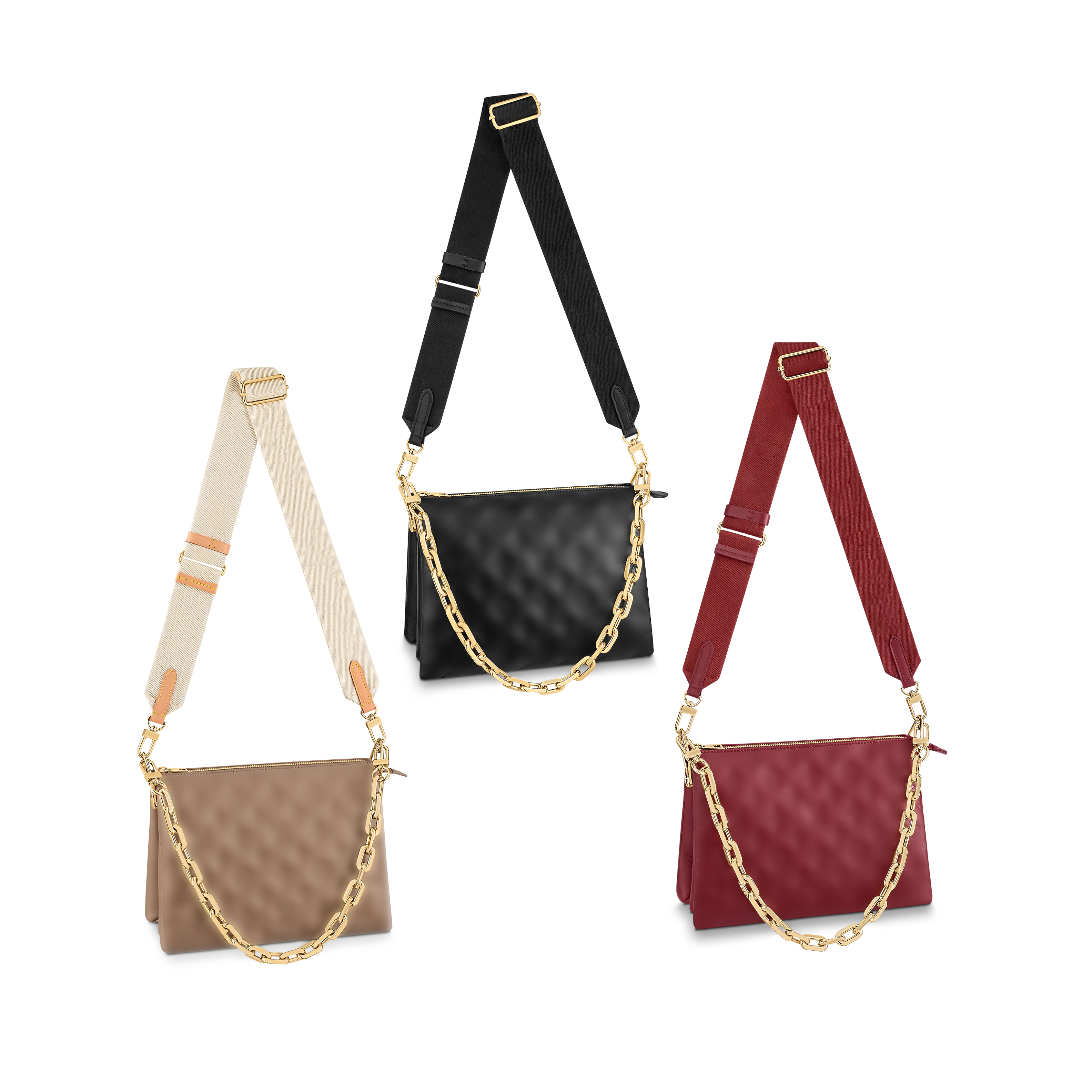 

MM Embossing wallet M57790 COUSSIN pochette satchel Bag fashion Women's mens tote crossbody Designer Luxury handbags travel shoulder travel Genuine Leather flap, Carton