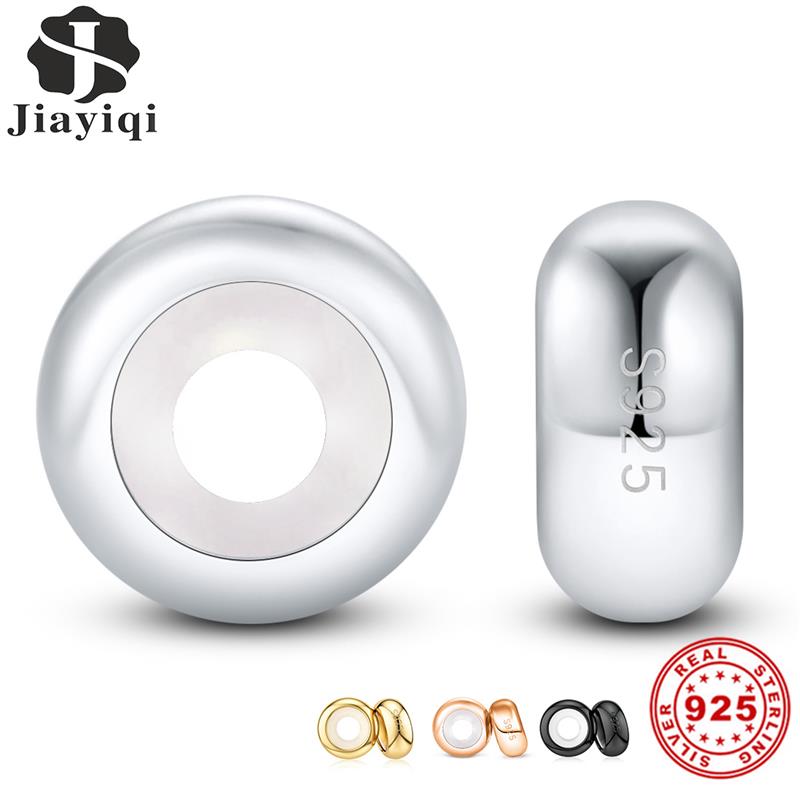 

2pcs Silicone Stopper Beads for DIY Original Bracelet Making Fine Jewelry