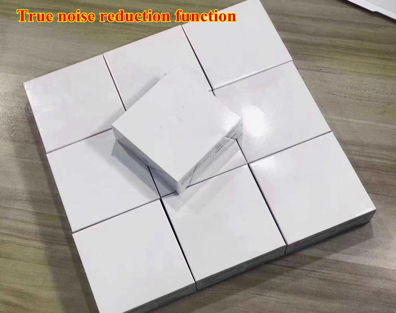 

Top Wireless Bolutooth Earphones PRO 2 True noise reduction function ANC Wholesale GPS rename EarBuds with Wireless charging headphones TWS Cell Phone headset, White with mixed serial number