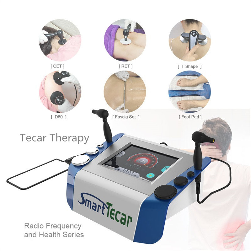 

448KHz CET RET Tecar Diathermy Physical Therapy Physiotherapy Diathermy Rf Back Pain Management Body Care System Smart-TECAR Machine