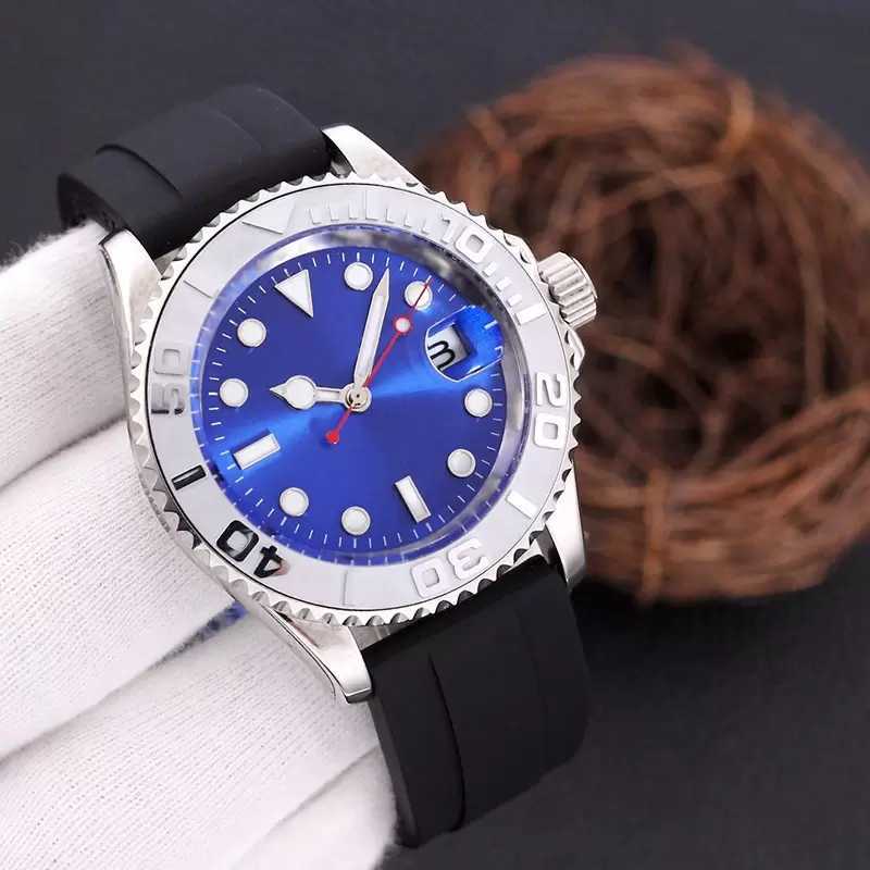 

Watch Top 41mm Mens Watchs Sapphire Dial Super Luminous Self winding Machinery 2813 Date Sapphire Lens Waterproof Watches Montreux Luxury
