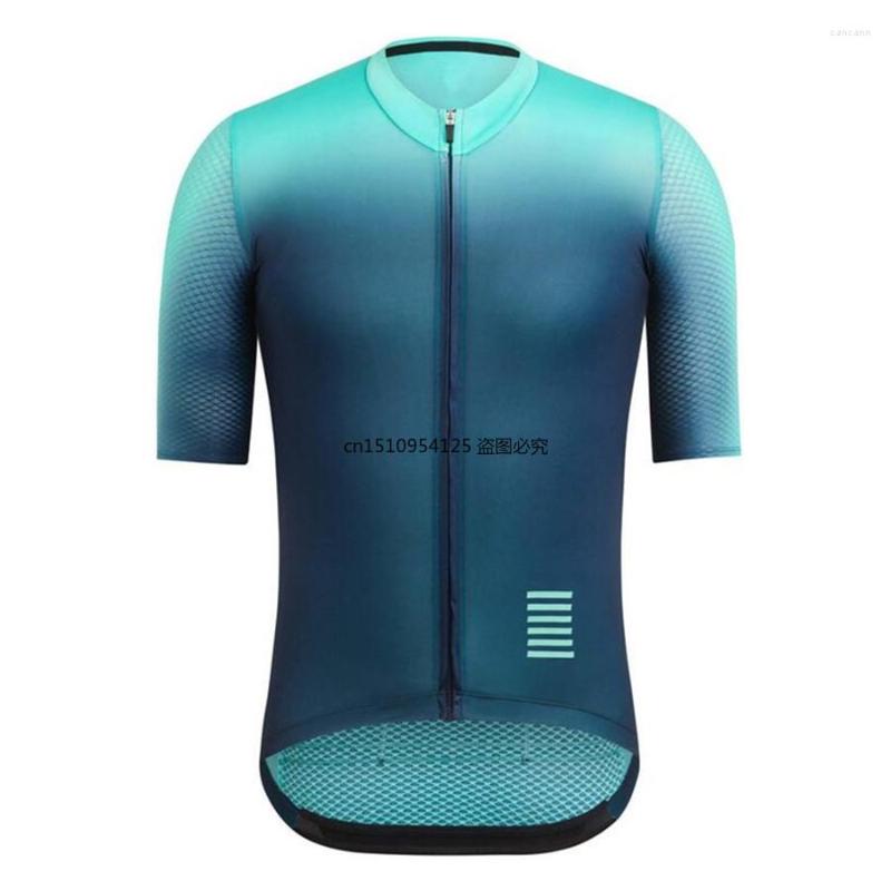 

Racing Jackets 2022 Gradient Color Pro Aero Cycling Jersey Short Sleeve Race Tight Fit Clothing Road Bike Hombre, Pic color