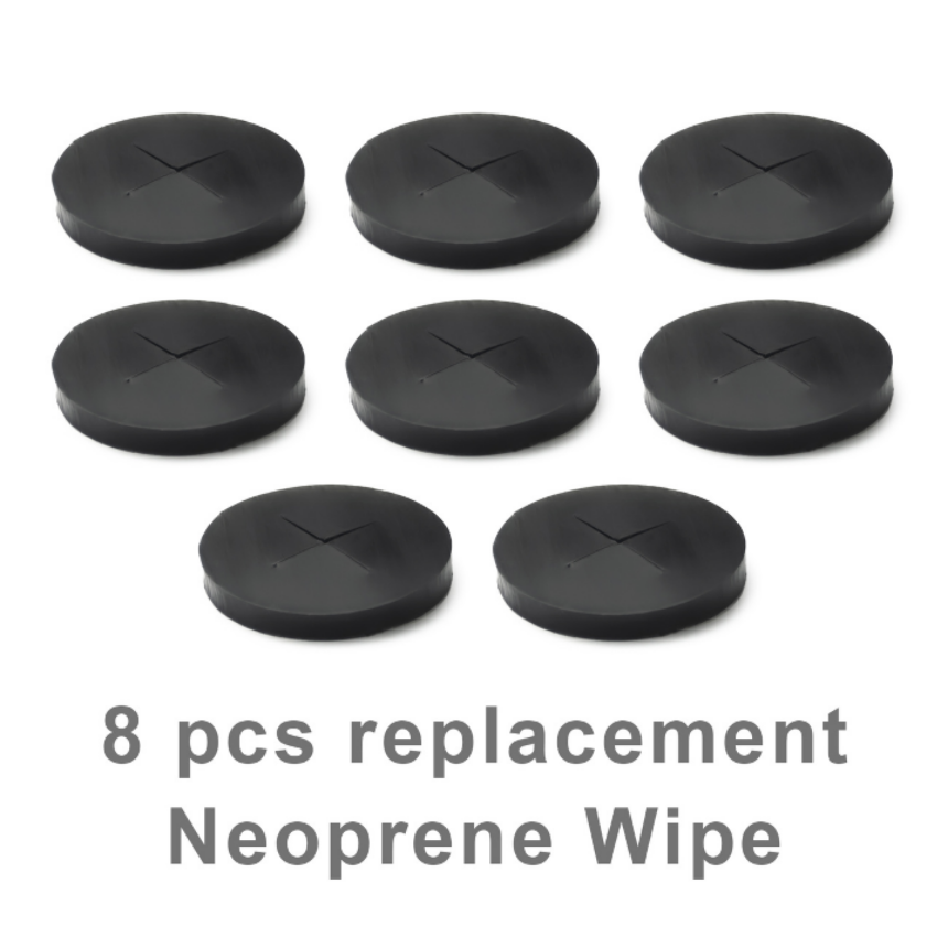 

Fittings 8x One Set Replacement Neoprene Rubber Wipes 85A durometer polyurethane Wipe for Super Mini Aurora Solvent Trap Fuel Filter