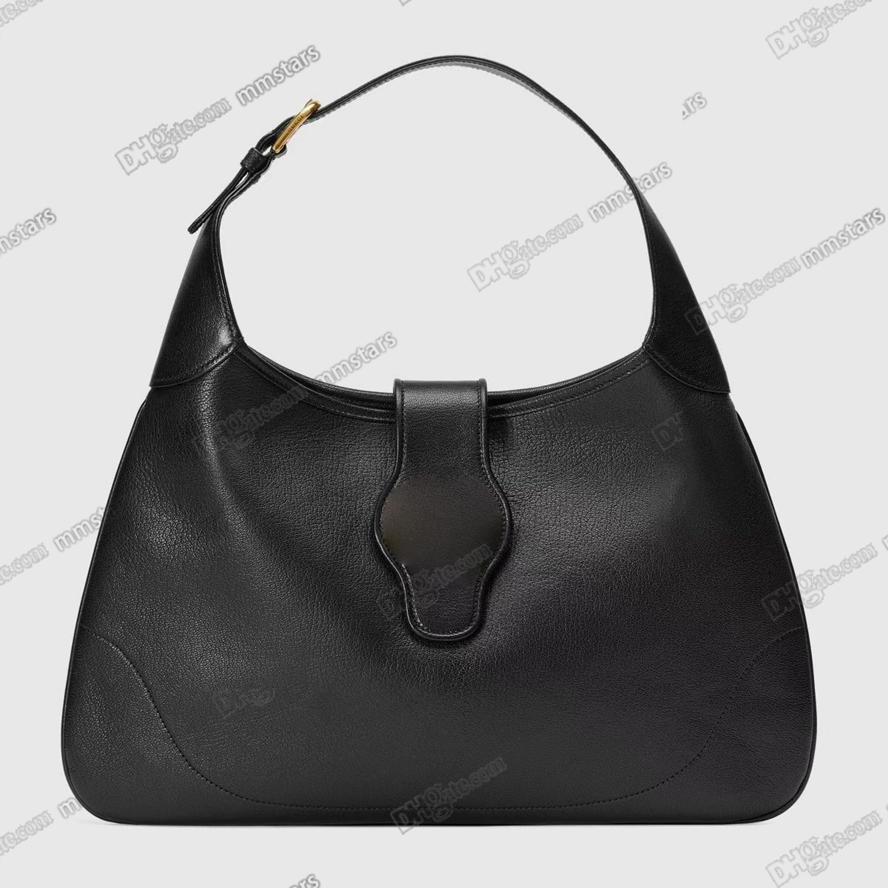 

Aphrodite Shoulder Bag Soft Leather Designer Women Shiny Gold Toned Hardware Crescent Shaped Handbags Magnetic Closure with Double G Underarm Bags Purse, I need see other product