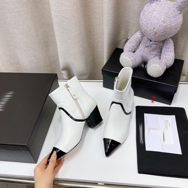 

Luxury alps and ankle snow boots winter navy shiny nylon print upper paired with cross lacing size 35-40 -H128, Picture color