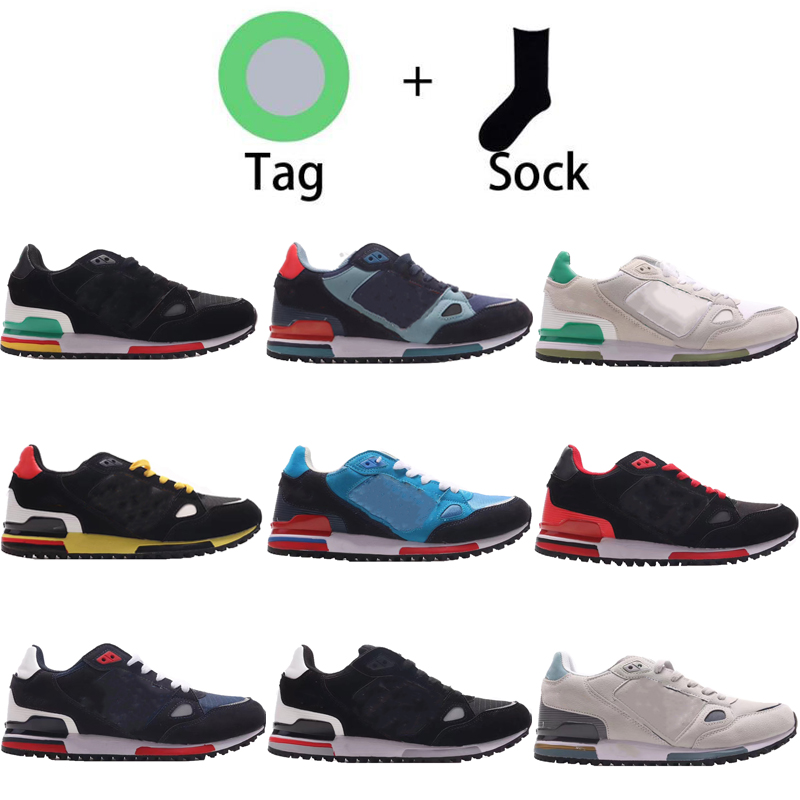 

ZX750 Mens Shoes Non-Slip Mens Designer Shoes Black Blue White Grey Red Wear-Resisting Fashion Trainers