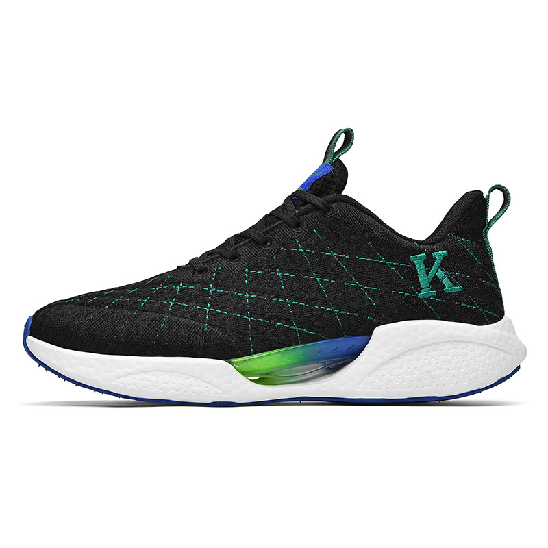 

New Mens Running Shoes Black White Breathable Designer Sneakers Men Net Mesh Jogging Flat Soft Shoe