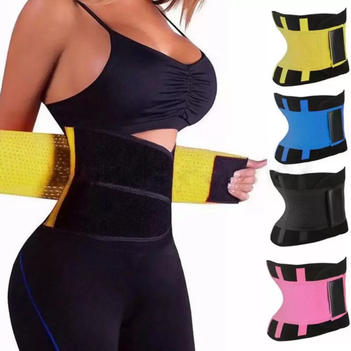 

Women Waist Trainer Slimming Belt Body Shapers Modeling Waist Cincher Trimmer Tummy Latex Female Postpartum Corset Shapewear FY8052 bb1107, Blue