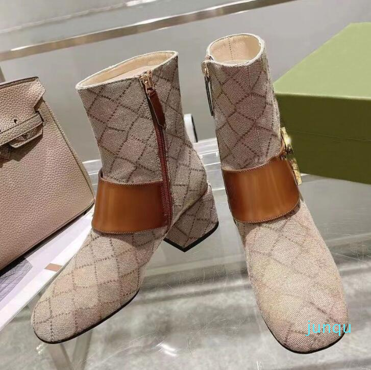 

Boots Exquisite Boots Fashion Ladies Designer Rubber Leather 0523, Blue