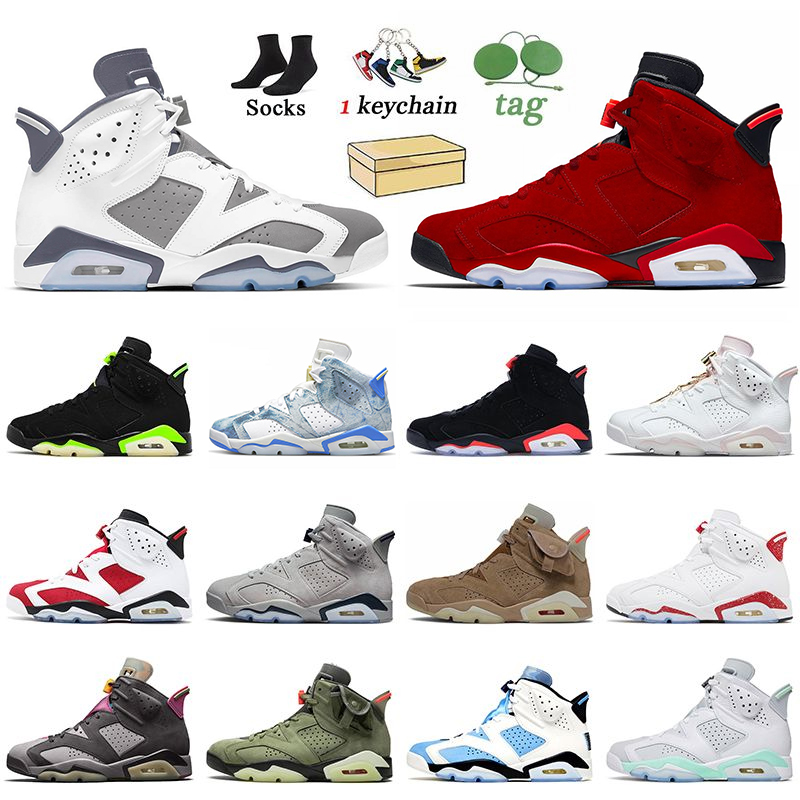 

Toro 6s Washed Denim Jumpman 6 Basketball Shoes Cool Grey Georgetown Black Infrared Red Oreo UNC Mint Foam Bordeaux Gold Hoops Trainers Sports Sneakers, C43 dmp 40-47