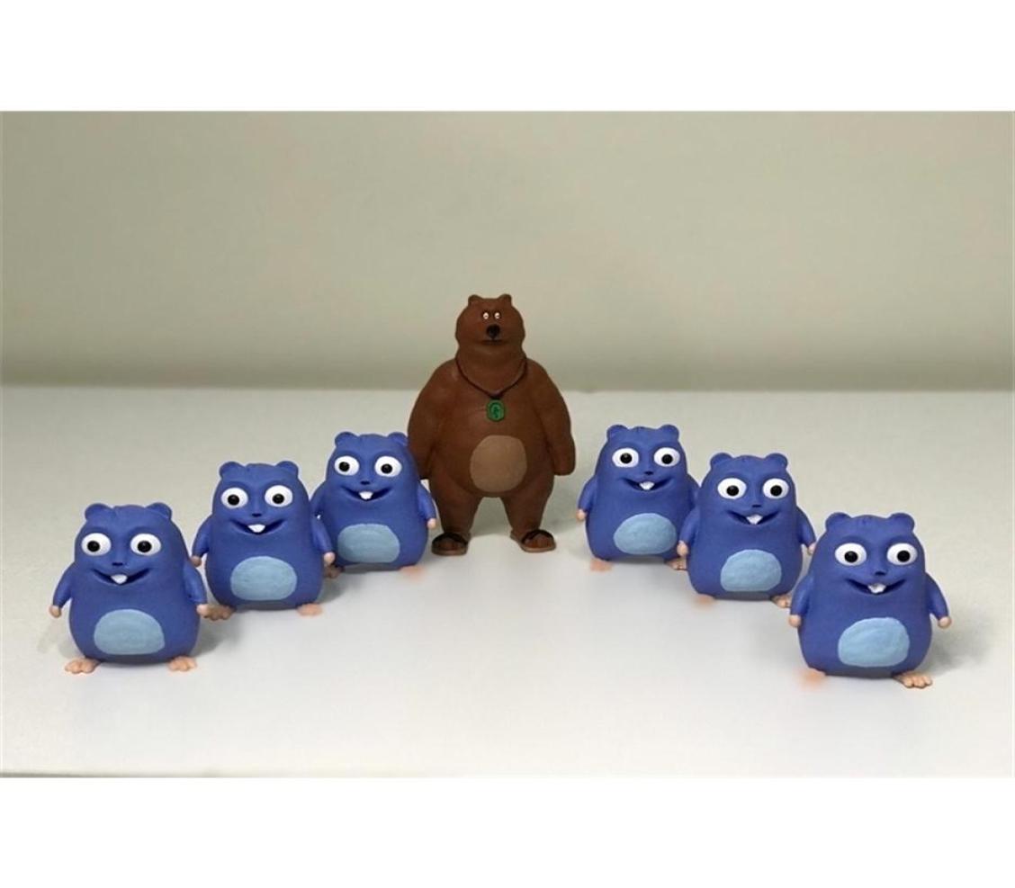

V Lemmingler OyuncaClary Grizzy And The Lemmings Figure Toys30987520394