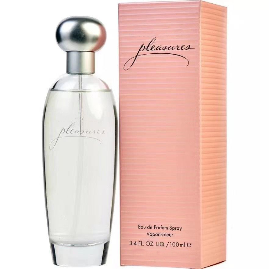 

Woman 100ml Pleasures Perfume Fragrance Eau De Parfum 3.4fl.oz Long Lasting Smell Floral Flower Scent EDP Lady Girl Cologne Spray Fast Ship