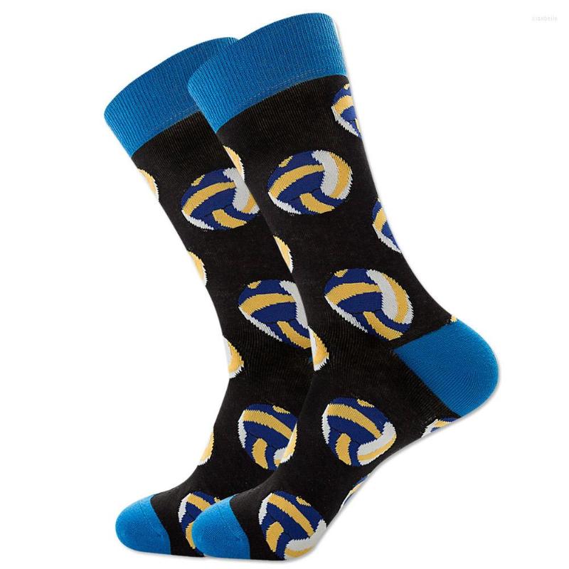 

Men's Socks 1pair Fashion Sports Series Casual Autumn Winter Accessories Adult Mid-calf Length Soft Anti Slip Gift Home Daily Wear Men