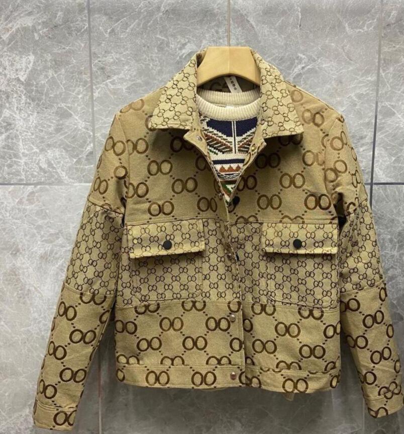 

new Mens Turtle Neck Jackets Designer For Men Woman full body G jacquard Splicing Slim Coat Men Clothes Man Womens Casual Designers short Jacket, Customize
