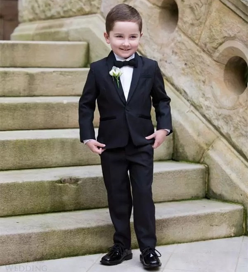 

Cute Couture Children Occassion Wear Page Boy Tuxedo for Boys Toddler Formal Suits Jacket Pants, Ivory