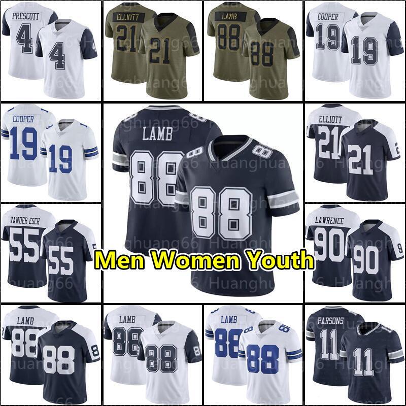 

Jerseys Dallas''Cowboys''88 CeeDee Lamb Football 11 Micah Parsons 7 Trevon Diggs 4 Dak Prescott Ezekiel Elliott Leighton Vander Esch Sean Jersey Custom, Men jersey6