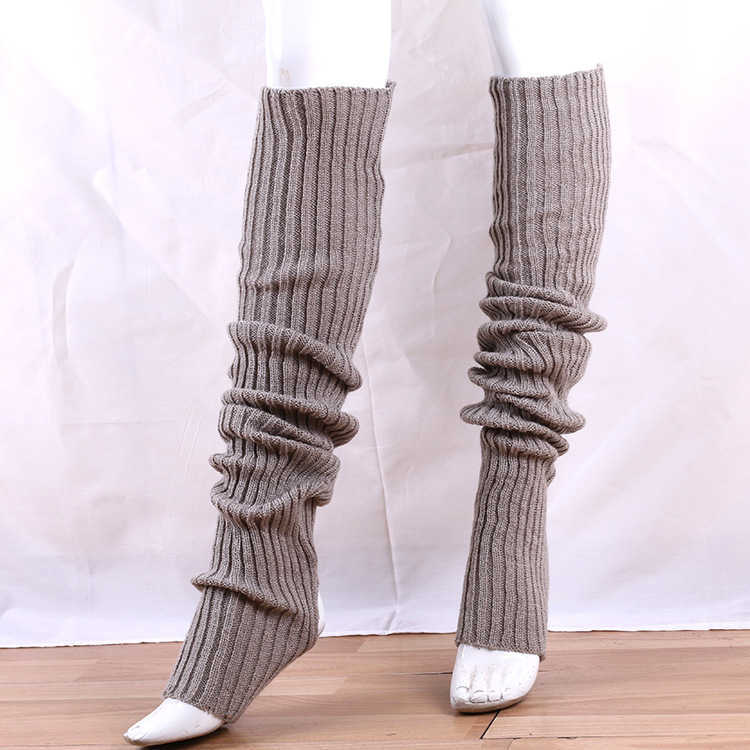 

Socks Hosiery Knitted Warm Cotton Leg Warmer Women Winter Wearing Over Knee Leg Warm Fashion Wear 2020 T221107, Blue