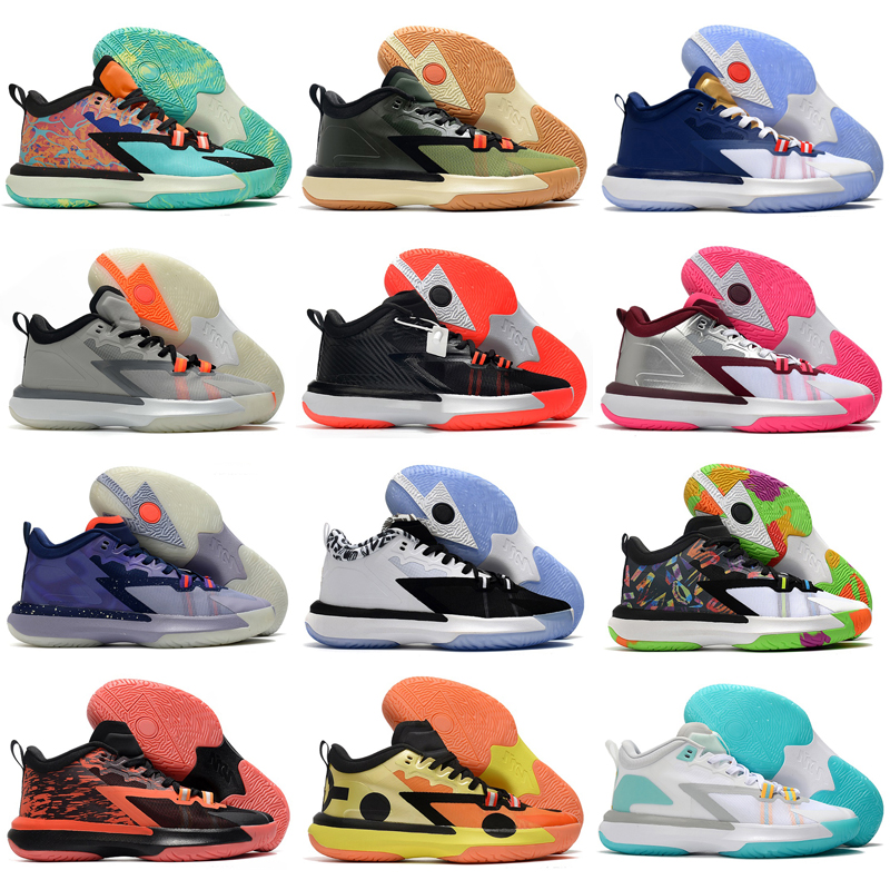 

2022 Zion 1 PF basketball shoes designer sneaker Light Smoke Grey Bright Crimson Marion Michigan Noah USA ZNA Men Women outdoor Trainers Sports sneakers Size US4-US12, As photo 1