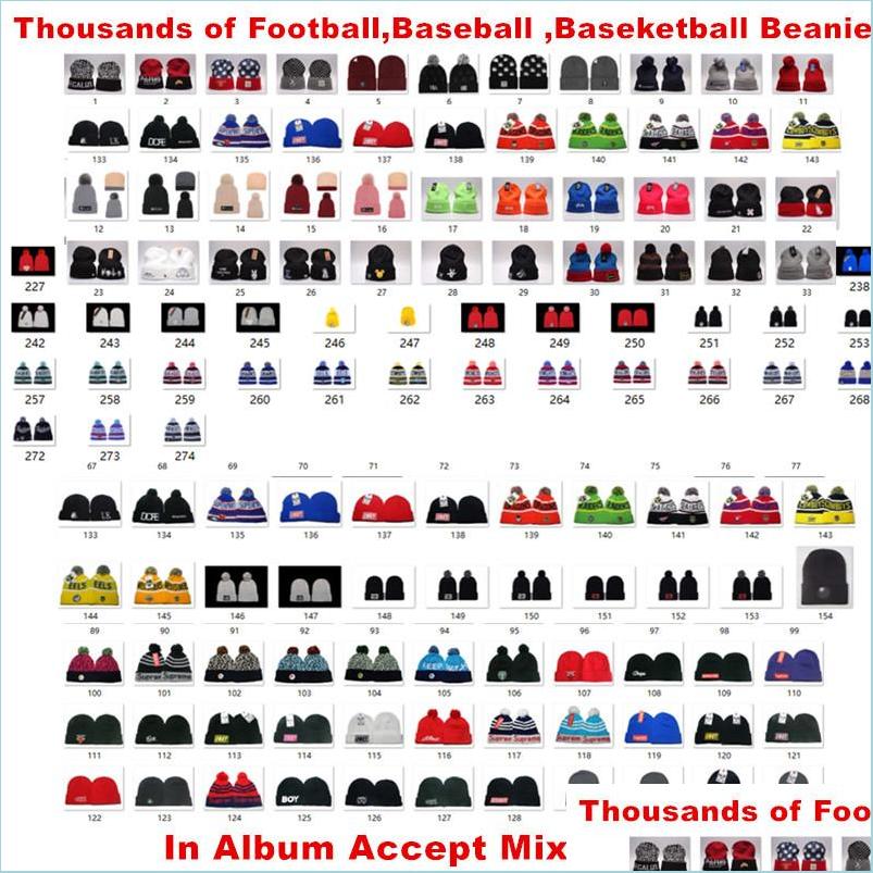 

Beanie/Skull Caps Est Beanies Football Knit Hats Sports Cap The City Mix Match Order All Caps In Stock Top Quality Hat More 5000Adds Dhtmu, Need more hats