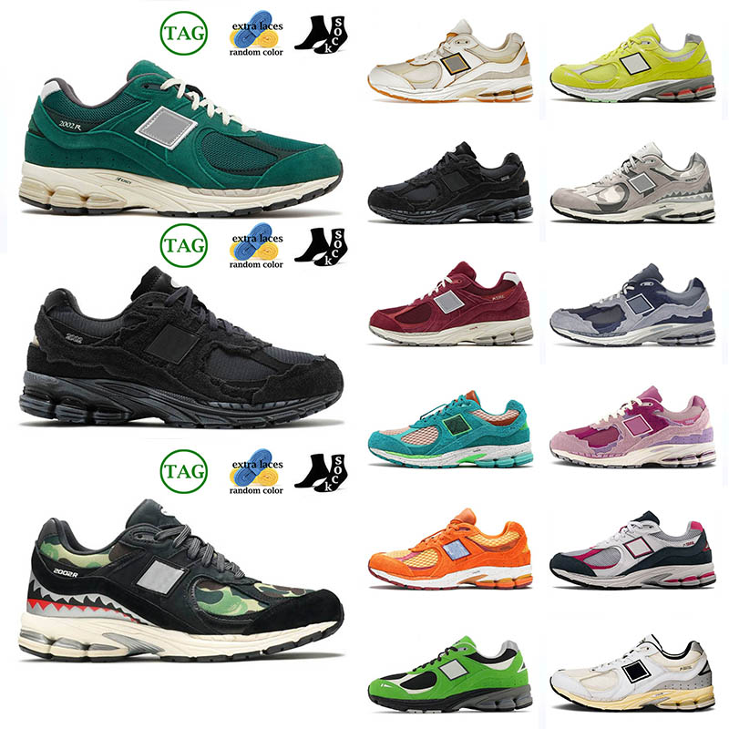 

Classic 2002r Mens Womens Casual Shoes Designer Retro Black Green Grey Camo Incense Protection Pack Pink Rain Cloud Phantom Turtledove Sports Sneakers Trainers, A58 white 36-45