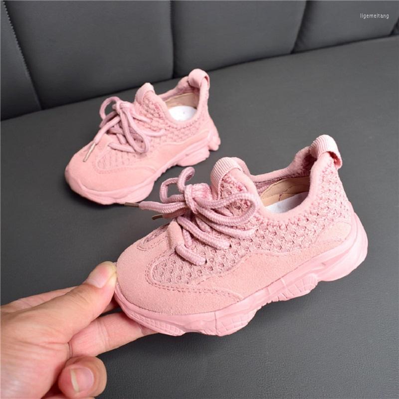 

Athletic Shoes Mumbabes 2022 Baby Sneakers Girls Boys Casual Chilren Sport Non-slip Stretch Cloth Breathable Outdoor Kids