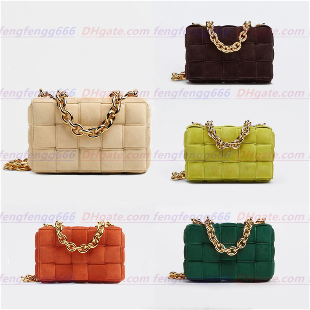 

Top Quality shoulder bags Hand woven Grind arenaceous leather chain totes Luxury designer Multi color selection Women's Handbags cassette Crossbody Purses, Original box