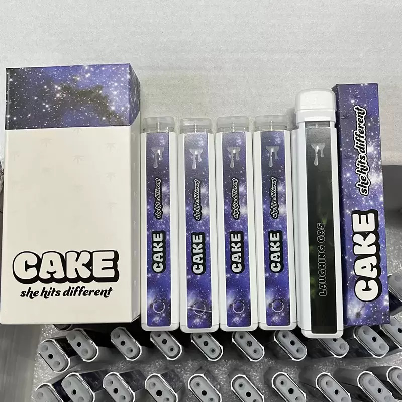 

E Cigarette Kit Cake Disposable Vape Pen 1ml Empty Pod Smoking Oil Cartridge 280mAh Rechargeable Battery With Foam Box Package