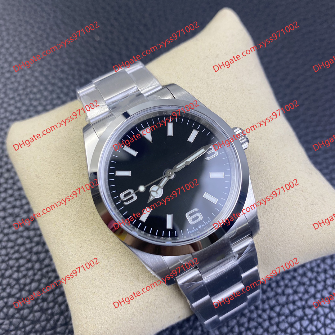 

Highquality watch 2813 automatic mechanical men's watch 124270 wristwatches 36mm black digital dial m124270-0001 wristwatch stainless steel strap sapphire glass, Multi-color