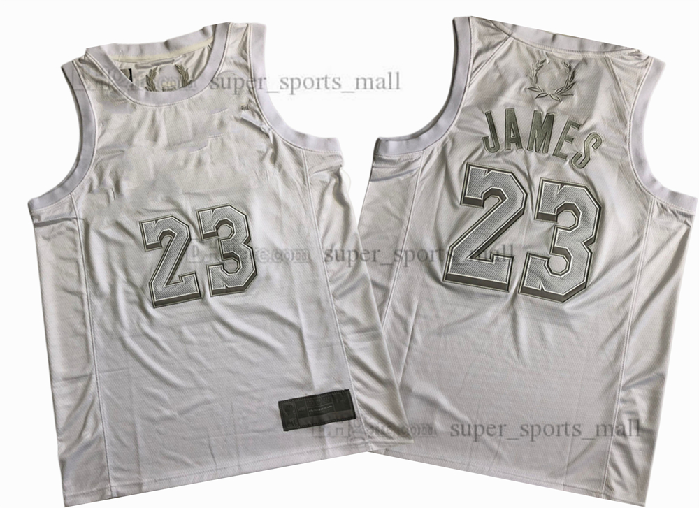 

Authentic Stitched Basketball Jerseys Mitchell Ness #23 James MVP authentic jersey white XS-XXL, Same as picture