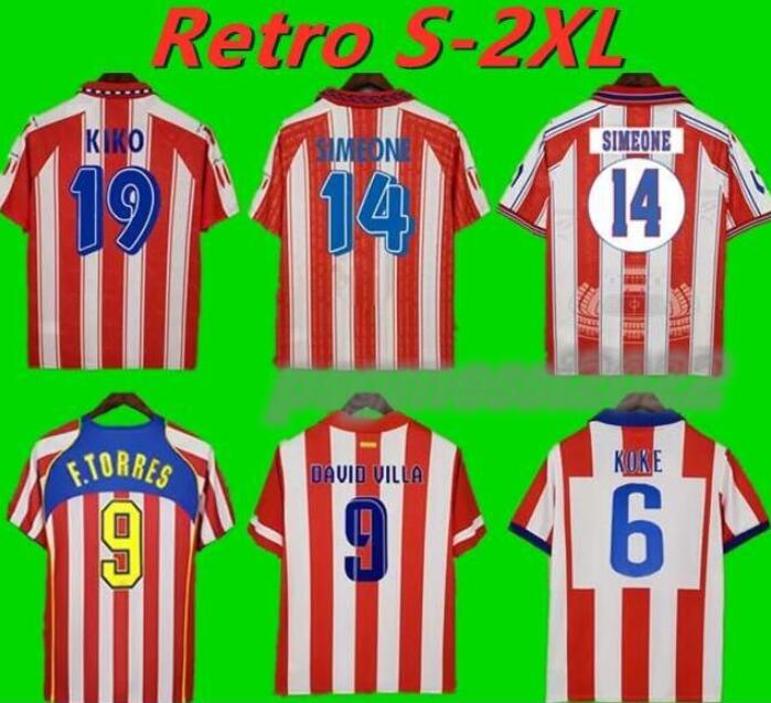 

2004 2005 F. TORRES KIKO Retro Soccer Jerseys SIMEONE ESNAIDER DAVID VILLA KOKE GODIN DIEGO COSTA FORLAN KUN AGUERO GRIEZMANN MANDZUKIC KIKO Home Football Shirt 666, Fg4974 1996 1997 home