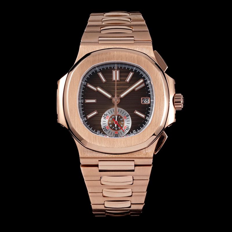 

Mens Watches Automatic 2813 Movement 40mm Comfortable Stainless Steel Bracelet Waterproof Top Wristwatches Montre De Luxe Gold Watch, Color 1