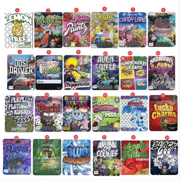 

Packing Bags 3 5 Lemon Tree Exotic Society Candy Land Dosi Driver Pack A Punch Purple Kush Hi Lucky Charms Fritters Black Goo Green Otvwa