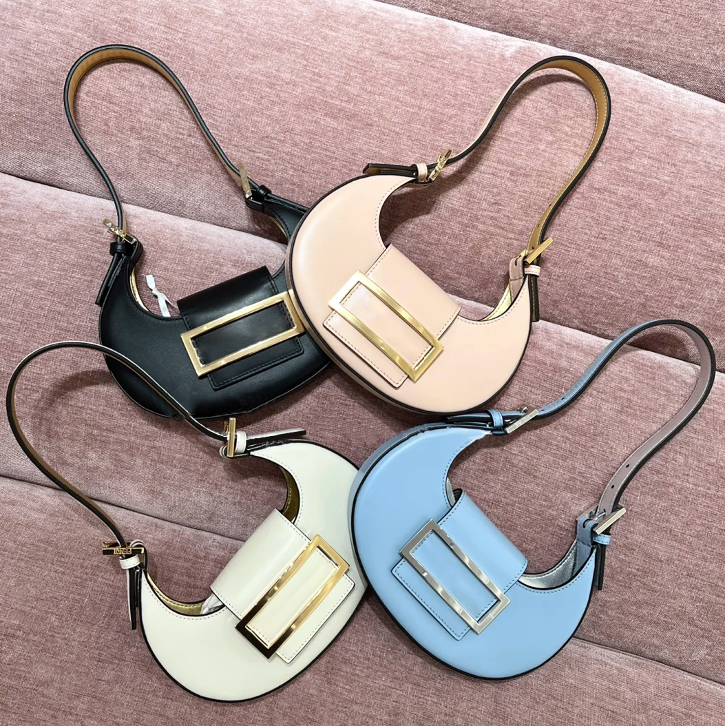 

Fend clutch Cookie Shoulder Bags Mini Classic Luxurys Designers Genuine Leather handbags Women's men wallet handbag tote crossbody shoulder Half Moon fashion alma, Blue