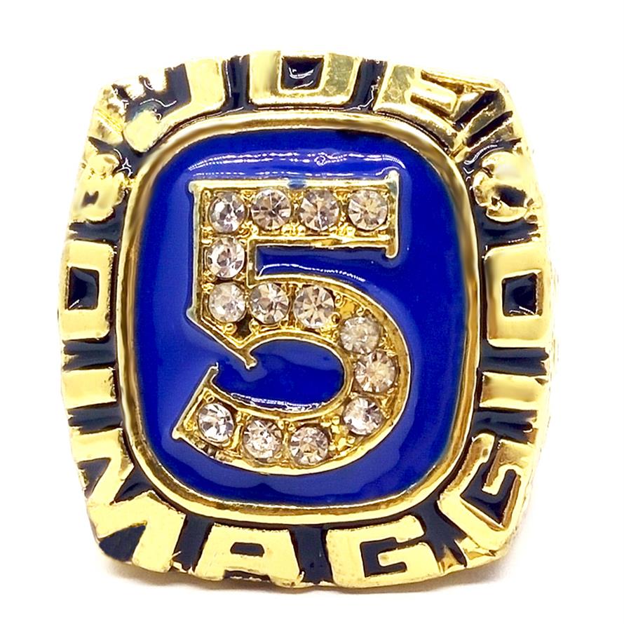 

Champion team ring player's personal commemorative ring with number 5244p