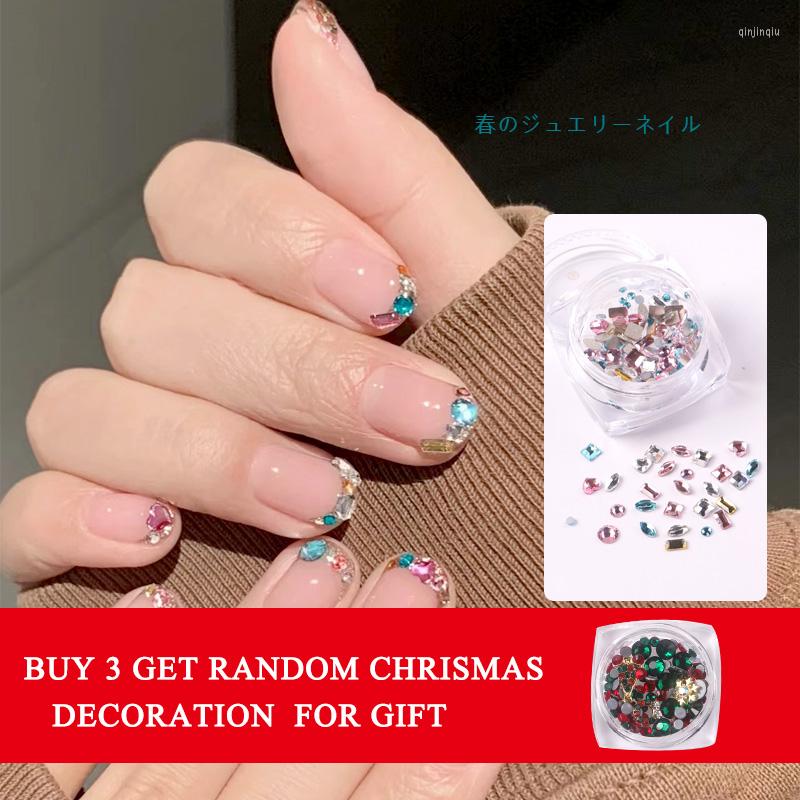 

Nail Art Decorations TSZS Flat Back Diamond Parts Korea Kawaii Accessories Rhinestone For Manicure Round Crystal Stones Nails