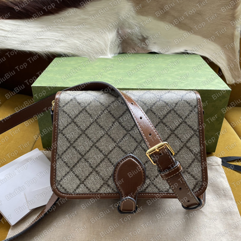 

Top 10A Tier Quality Luxuries Designer Women Small Flap Bag Handbag Retro Mini Tote Real Leather 2 layers Bag Purse Crossbody Shoulder Strap Bag Clutch Wallet With Box, Brown
