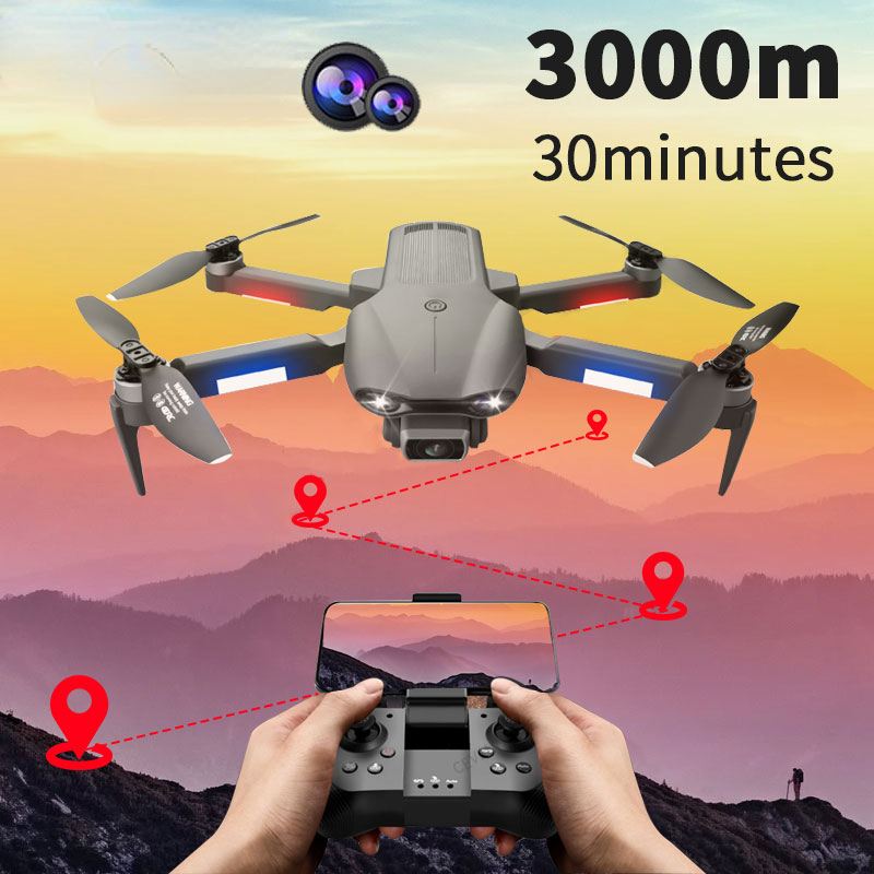 

Drones GPS Drone 6K Dual HD Camera Professional Aerial Pography Brushless Motor Foldable Quadcopter RC Distance 2000M 221107