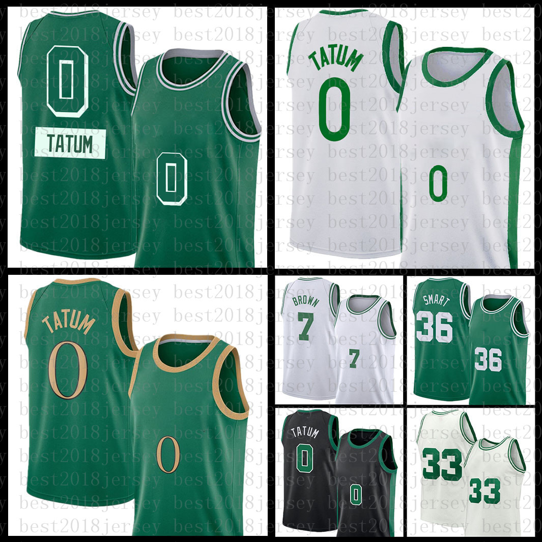 

Basketball Jersey 36 33 Jayson Tatum Jaylen Brown 2022 2023 New 0 7 Mens Marcus Smart Silver