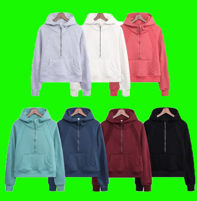 

Yoga Outfits Women Brushed Full Zip Hoodie Jacket Sportswear Hooded Workout Track Running Coat with Pockets Outdoor Fleeces Thumb Holes 168, Yellow