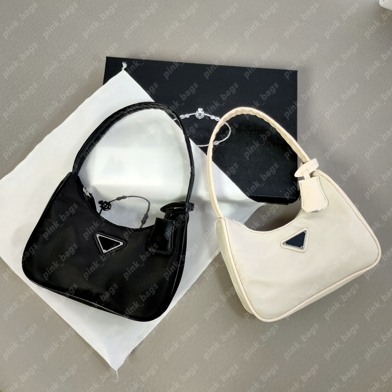 

Black Fashion Designer Bags Women Hobo Bag Nylon Shoulder Bag Totes Womens Handbag Re 2005 Luxurys Designers Handbags Purse Wallet Small1107