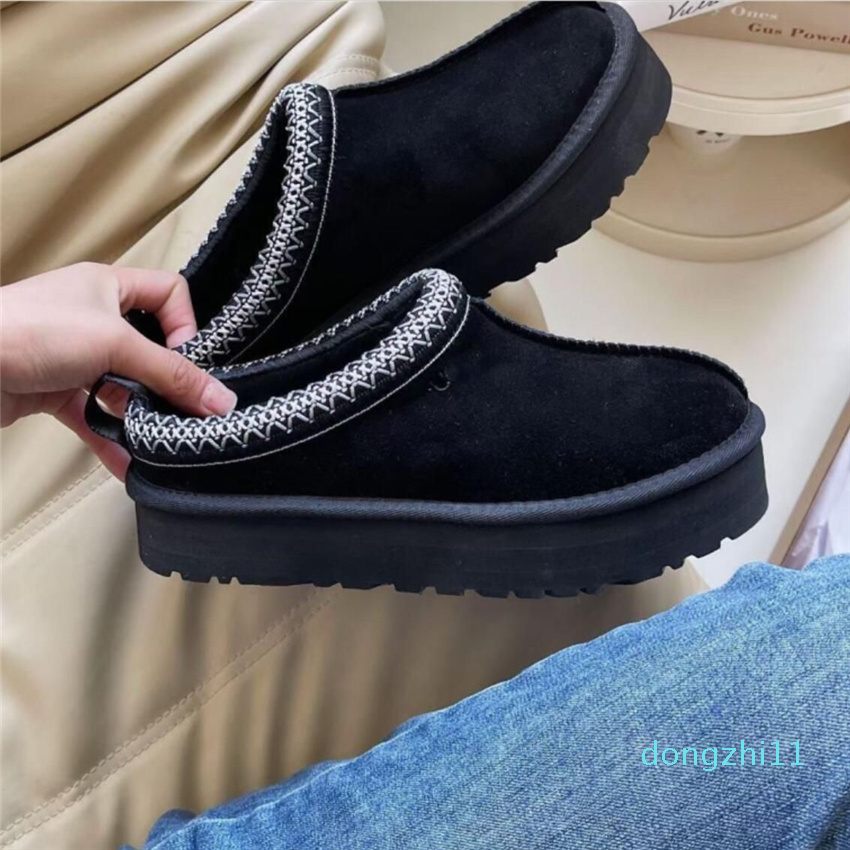 

Boots 2022 Womens Tazz Slippers Fur Slides Classic Ultra Mini Platform Boot Tasman Slip-on Les Petites Suede Wool Blend Comfort Winter Designer gfdgfd, A2 pink