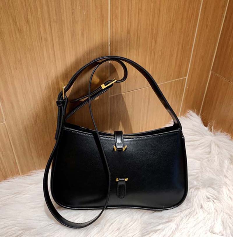 

2022 New Fashion Classic Bag Handbag One shoulder messenger bag Suitable for shopping bags in various occasions#A50, Black