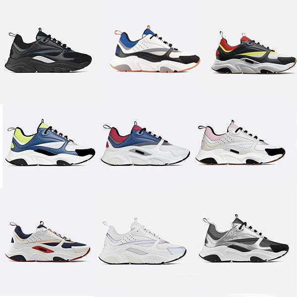 

2021 Desgigner Sneaker Mens Runner Shoes Women Vintage Fashion Technical Mesh calfskin Printed platform Trainer Outdoor Casual Dad Shoes With Box NO70, Sock