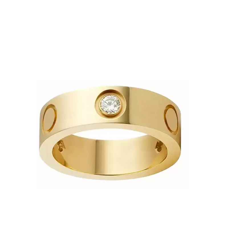 

fashion New Hot Love Ring Designer screw Ring For Women man Luxury Accessories Titanium Steel Never Fade lovers Jewelry gift size5-11