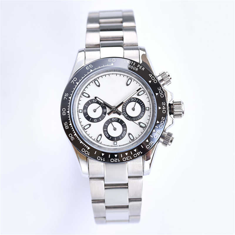 

Watches for Men Movement Watch High Quality Waterproof Sport Wristwatches 40mm 904L Full Stainless Steel Foldover Clasp Style Mechanical, 12